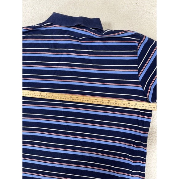 Polo by Ralph Lauren 1/4 Button Down Men's Multicolor Striped Shirt Size 2XL - Picture 9 of 12